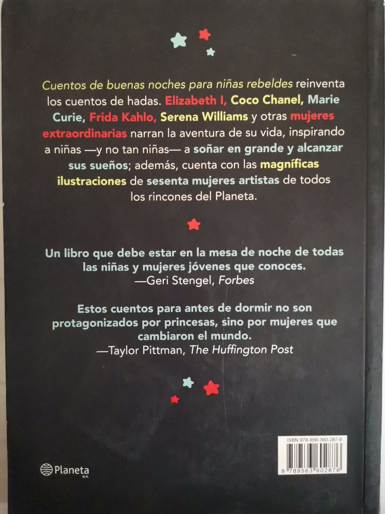 Cuentos de buenas noches para niñas rebeldes ‣ Bookfail Chile