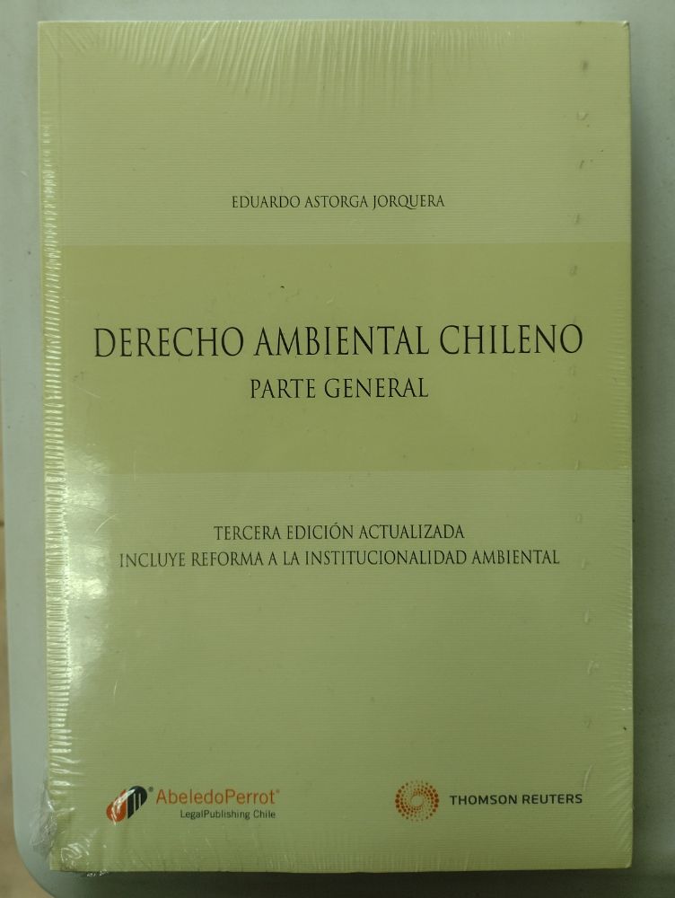 Pelearse otro Monótono Derecho ambiental chileno parte general 3 edición ‣ Bookfail Chile